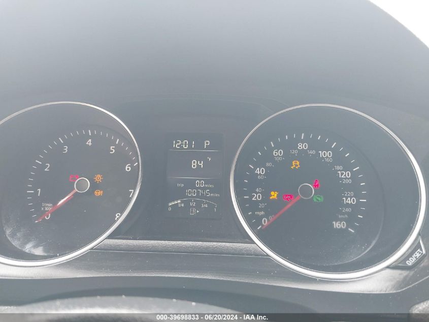 2016 Volkswagen Jetta Sedan S VIN: 3VW267AJ9GM208597 Lot: 39698833