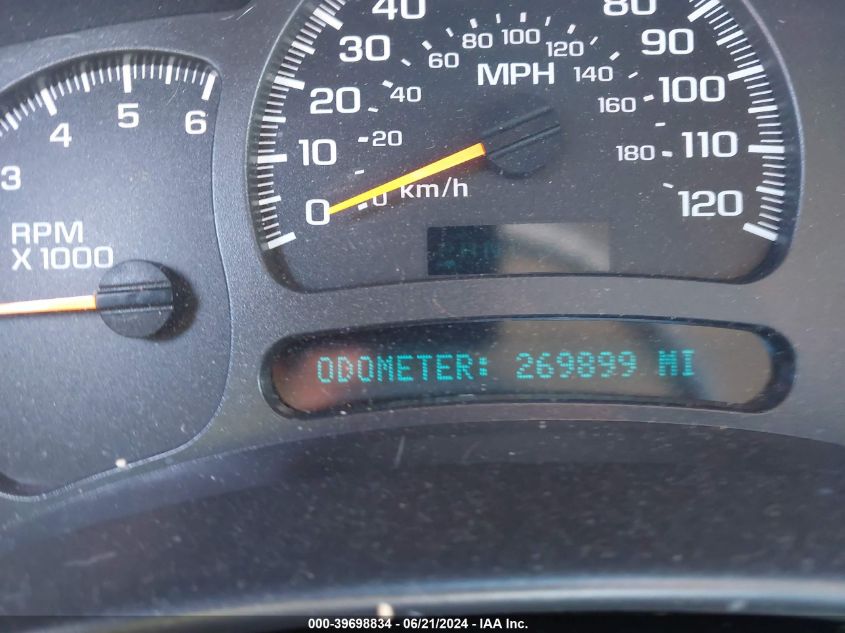 2003 Chevrolet Tahoe Lt VIN: 1GNEC13T13R278969 Lot: 39698834