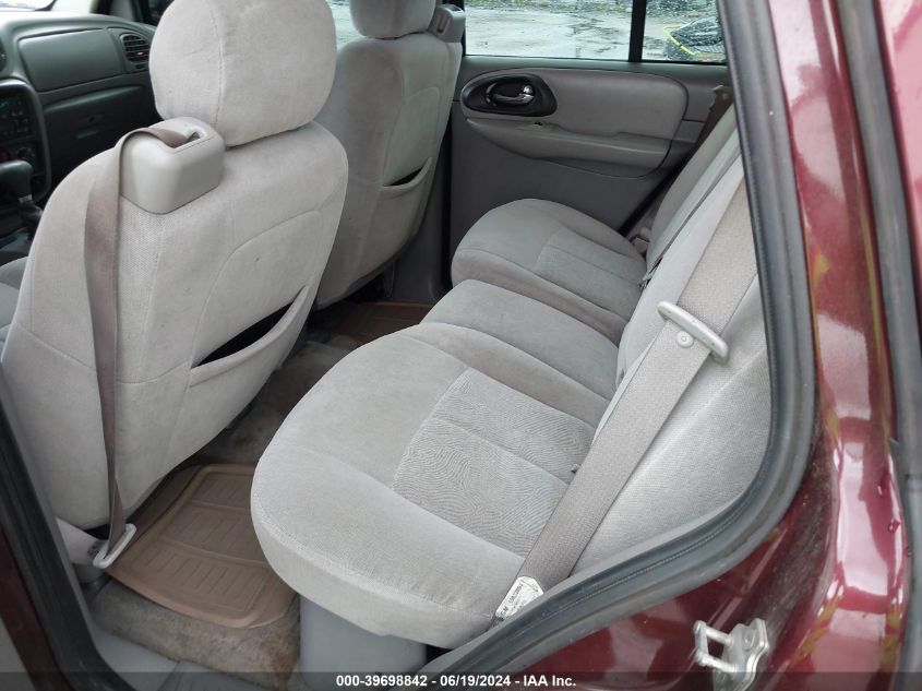 2007 Chevrolet Trailblazer Ls/Lt VIN: 1GNDS13S272156352 Lot: 39698842