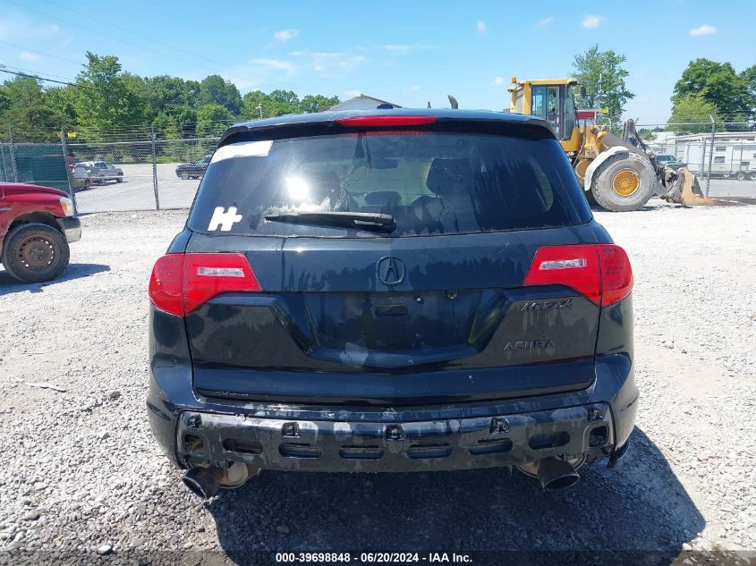 2008 Acura Mdx Sport Package VIN: 2HNYD28708H551499 Lot: 39698848