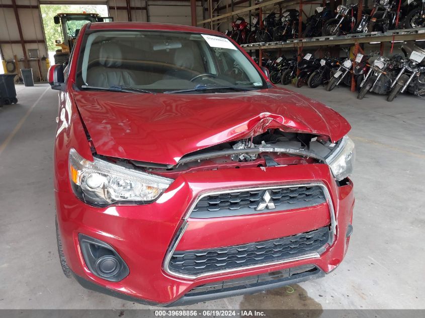 2014 Mitsubishi Outlander Sport Es VIN: 4A4AR3AU0EE001052 Lot: 39698856