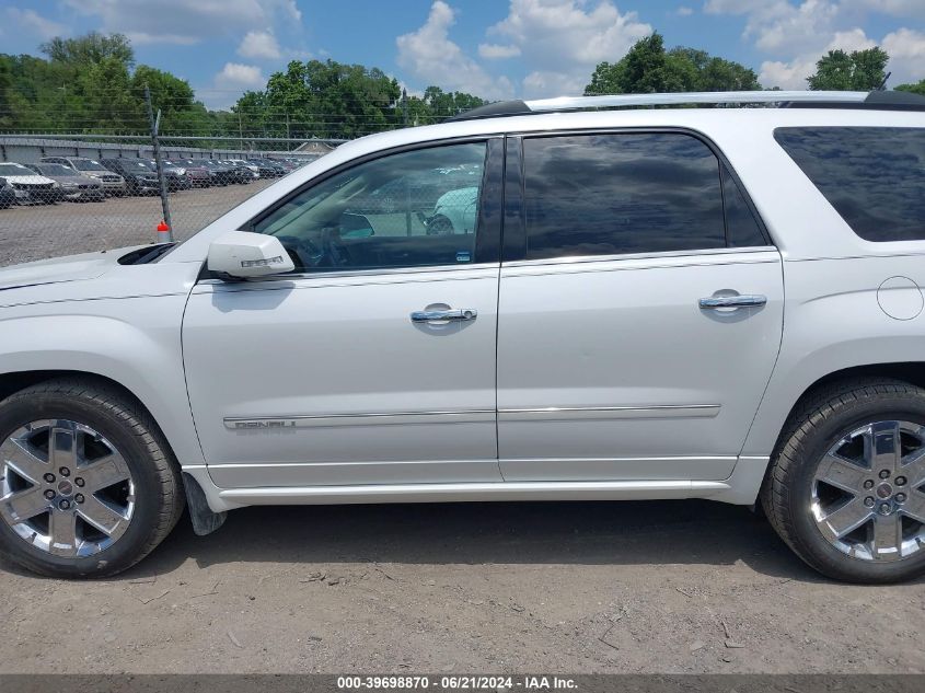 2016 GMC Acadia Denali VIN: 1GKKVTKD7GJ172840 Lot: 39698870