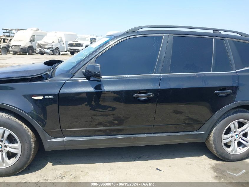 2006 BMW X3 3.0I VIN: WBXPA93446WD34414 Lot: 39698875