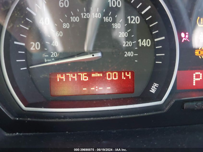 2006 BMW X3 3.0I VIN: WBXPA93446WD34414 Lot: 39698875