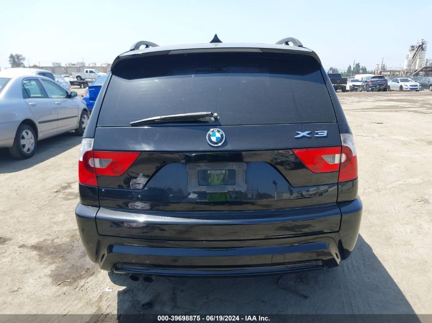 2006 BMW X3 3.0I VIN: WBXPA93446WD34414 Lot: 39698875