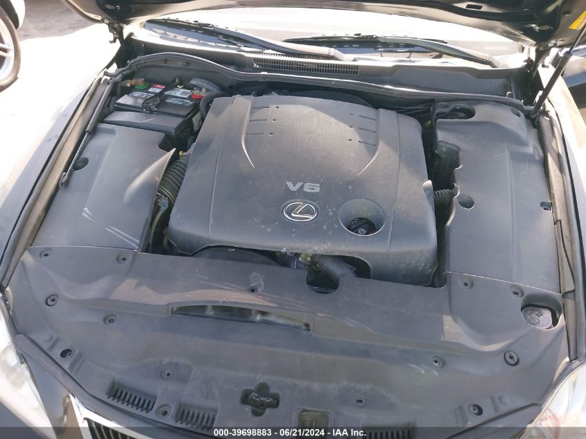 2008 Lexus Is 250 250 VIN: JTHBK262482079873 Lot: 39698883