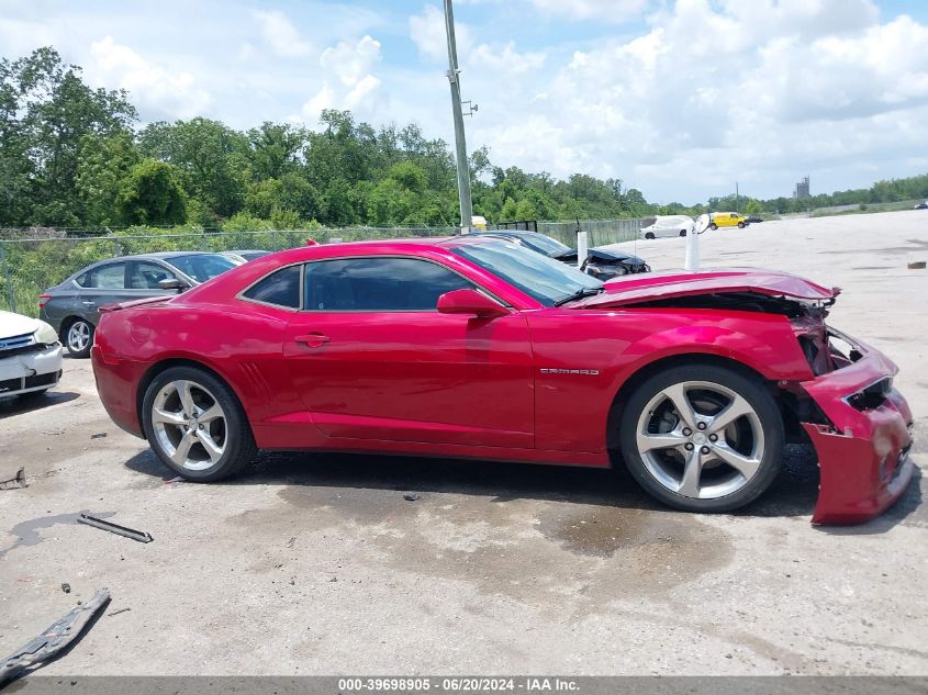 2014 Chevrolet Camaro 2Lt VIN: 2G1FC1E34E9143744 Lot: 39698905