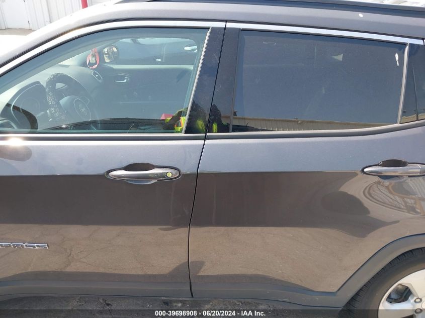 2018 Jeep Compass Latitude VIN: 3C4NJDBBXJT434293 Lot: 39698908