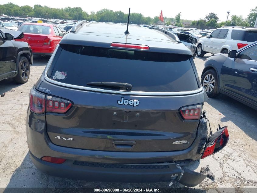 2018 Jeep Compass Latitude VIN: 3C4NJDBBXJT434293 Lot: 39698908