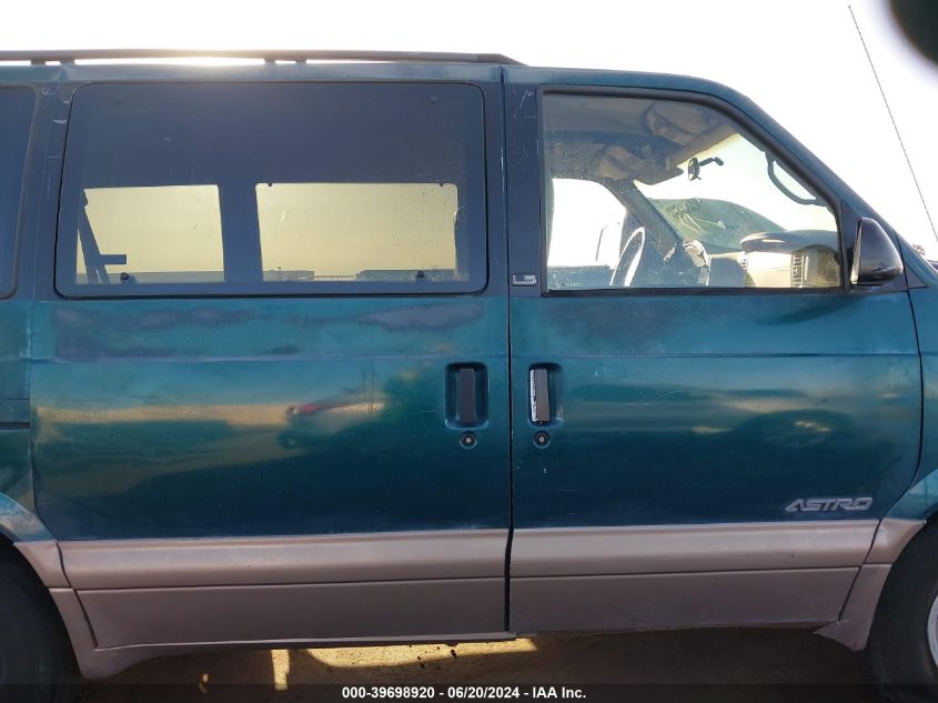 1997 Chevrolet Astro VIN: 1GNDM19W8VB224543 Lot: 39698920