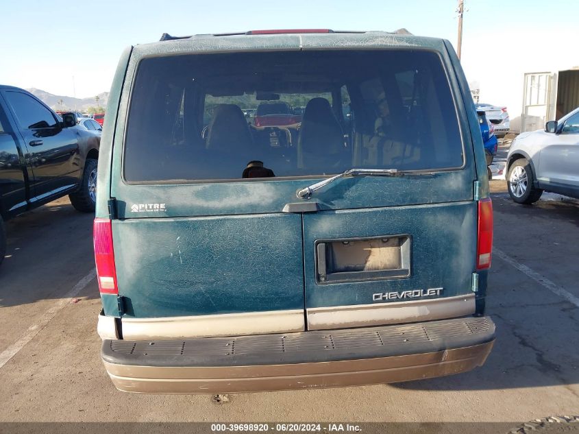 1997 Chevrolet Astro VIN: 1GNDM19W8VB224543 Lot: 39698920