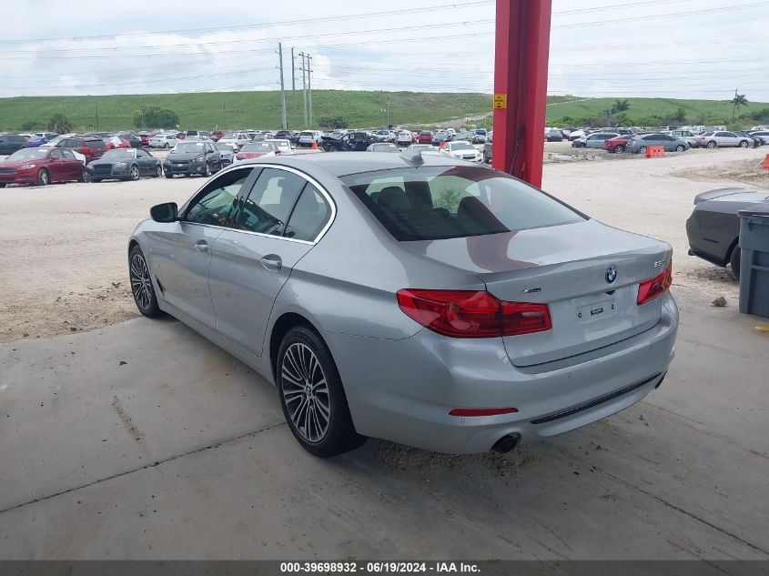 2019 BMW 530I xDrive VIN: WBAJA7C57KWW27633 Lot: 39698932