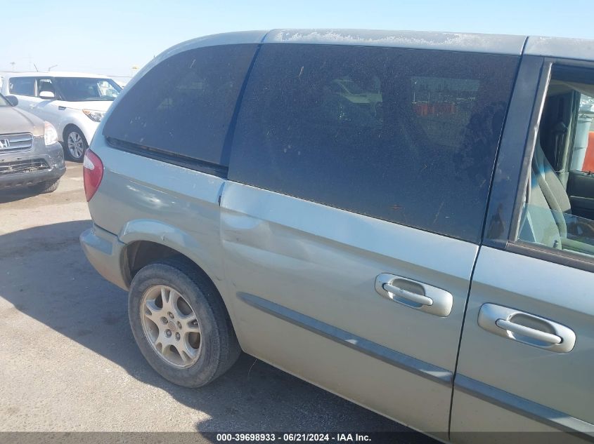 2004 Dodge Caravan Sxt VIN: 1D4GP45R84B527743 Lot: 39698933