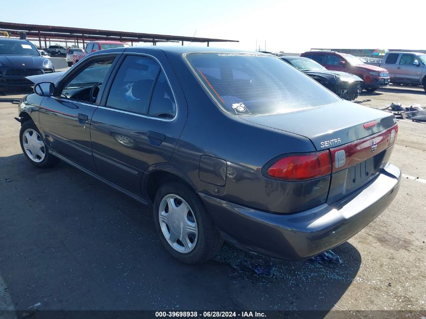 1998 Nissan Sentra Gle/Gxe/Xe VIN: 1N4AB41D2WC727421 Lot: 39698938