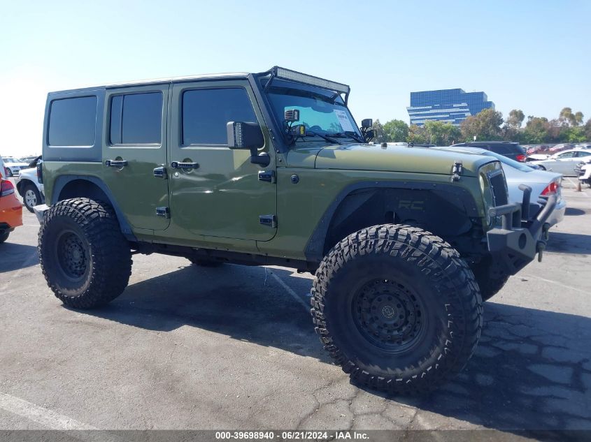 2014 Jeep Wrangler Unlimited Sport VIN: 1C4HJWDG1EL190486 Lot: 39698940