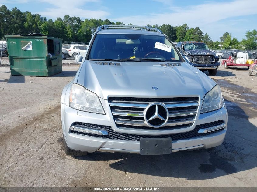 2012 Mercedes-Benz Gl 550 4Matic VIN: 4JGBF8GE4CA764743 Lot: 39698948