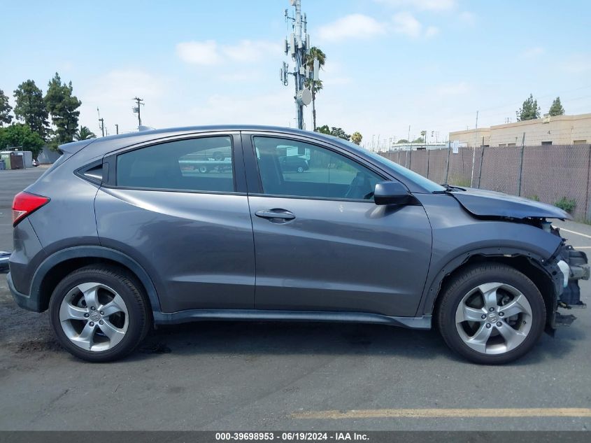 2016 Honda Hr-V Lx VIN: 3CZRU5G39GM732671 Lot: 39698953