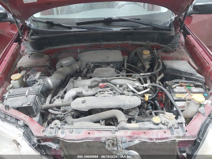 2010 Subaru Forester 2.5X VIN: JF2SH6BC0AH912644 Lot: 39698968