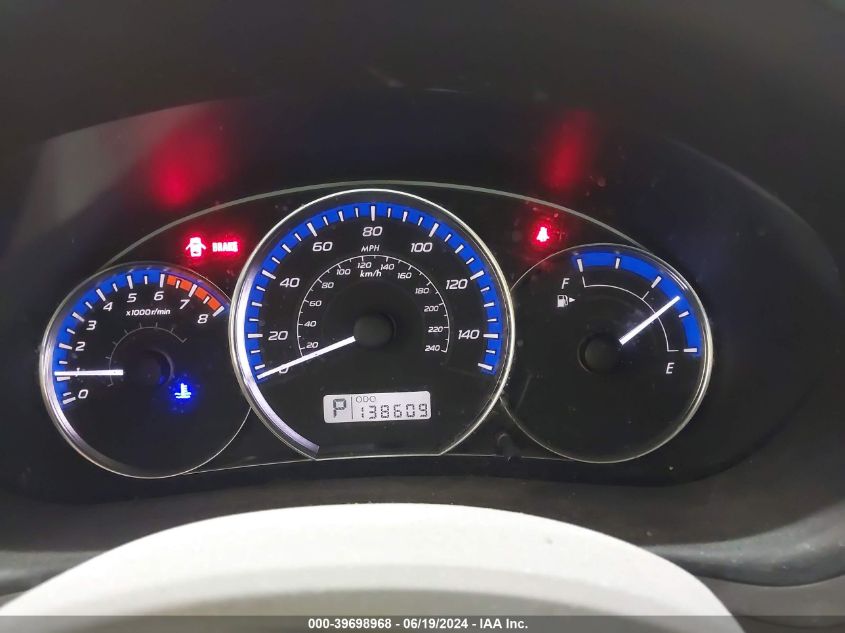 2010 Subaru Forester 2.5X VIN: JF2SH6BC0AH912644 Lot: 39698968