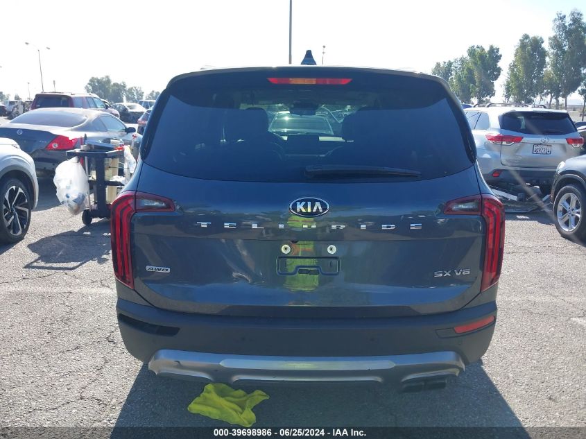 2020 Kia Telluride Sx VIN: 5XYP5DHC7LG066047 Lot: 39698986