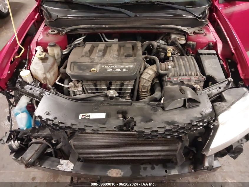 2013 Dodge Avenger Se VIN: 1C3CDZAB9DN752962 Lot: 39699010