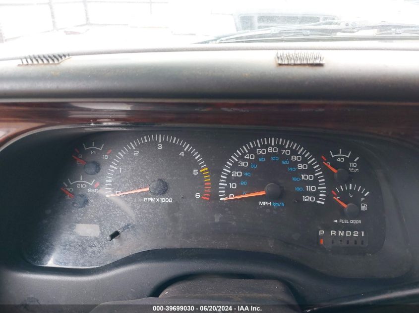 2000 Dodge Durango VIN: 1B4HS28Z2YF292400 Lot: 39699030