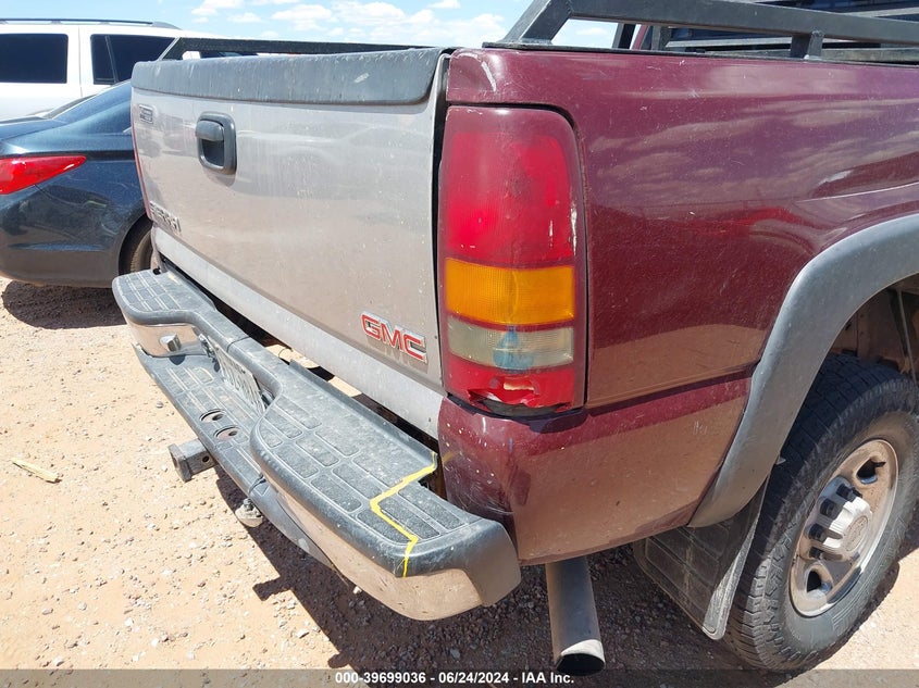 2001 Chevrolet Silverado 2500Hd Ls VIN: 1GCHC23U71F105542 Lot: 39699036