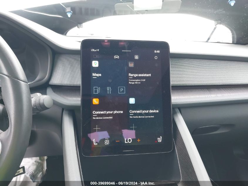 2021 Polestar 2 VIN: LPSED3KA7ML008997 Lot: 39699046