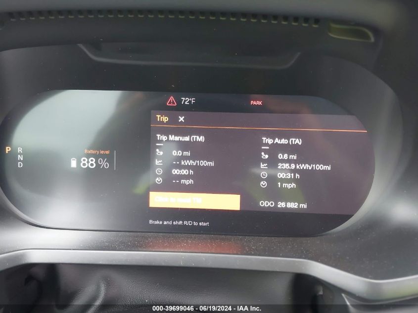 2021 Polestar 2 VIN: LPSED3KA7ML008997 Lot: 39699046