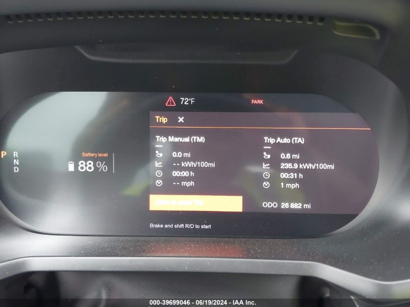 2021 Polestar 2 VIN: LPSED3KA7ML008997 Lot: 39699046