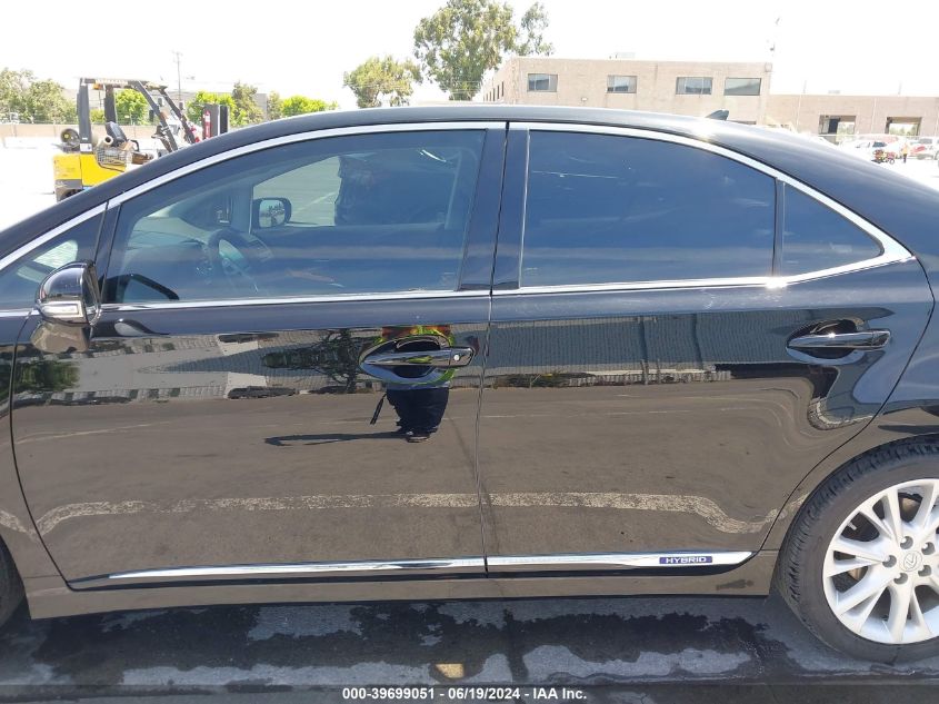 2010 Lexus Hs 250H Premium VIN: JTHBB1BA3A2008483 Lot: 39699051