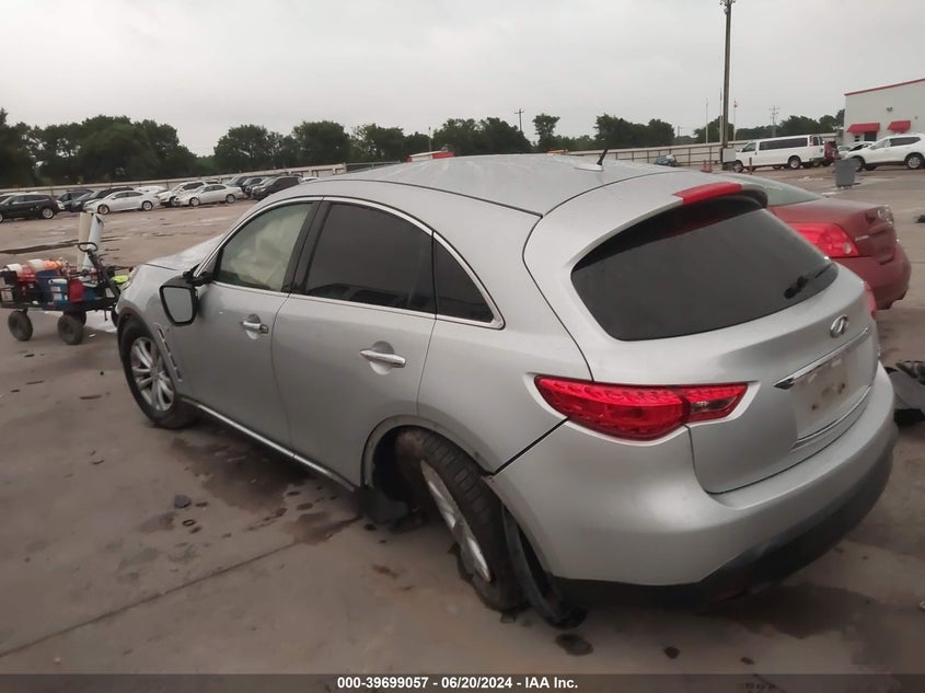 2017 Infiniti Qx70 VIN: JN8CS1MU4HM141673 Lot: 39699057