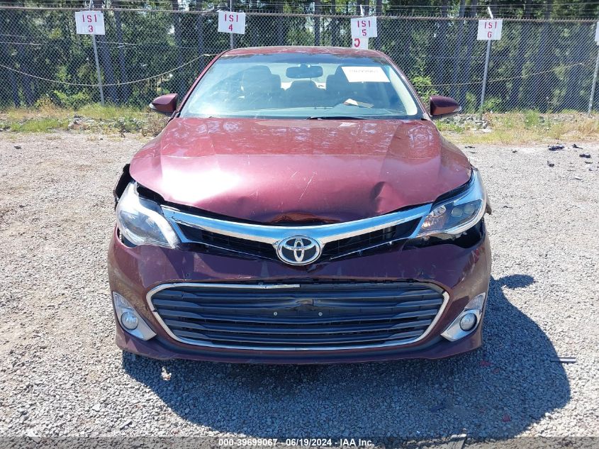 2015 Toyota Avalon Xle Touring VIN: 4T1BK1EB6FU165101 Lot: 39699067