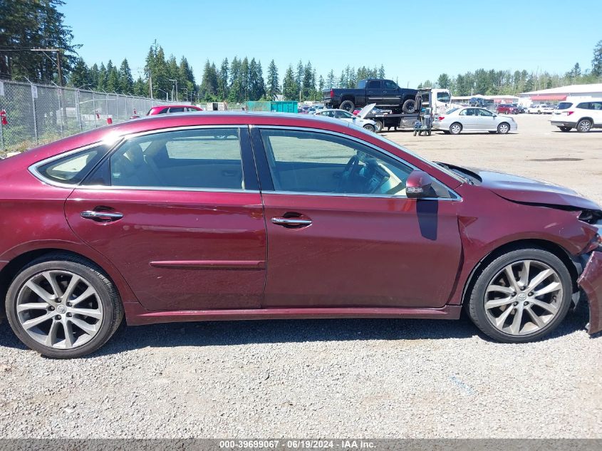 2015 Toyota Avalon Xle Touring VIN: 4T1BK1EB6FU165101 Lot: 39699067