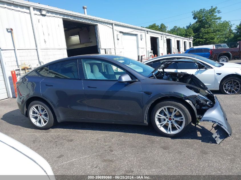 2021 Tesla Model Y Long Range Dual Motor All-Wheel Drive VIN: 5YJYGDEE3MF070285 Lot: 39699068