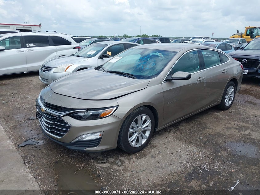 2022 CHEVROLET MALIBU FWD LT - 1G1ZD5ST2NF119181