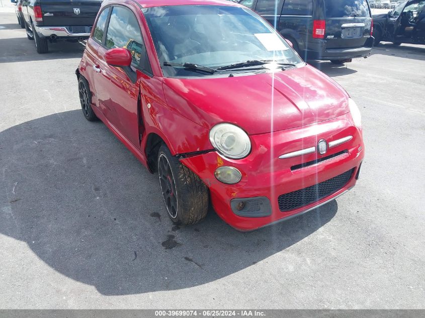 2012 Fiat 500 Sport VIN: 3C3CFFBR9CT363774 Lot: 39699074