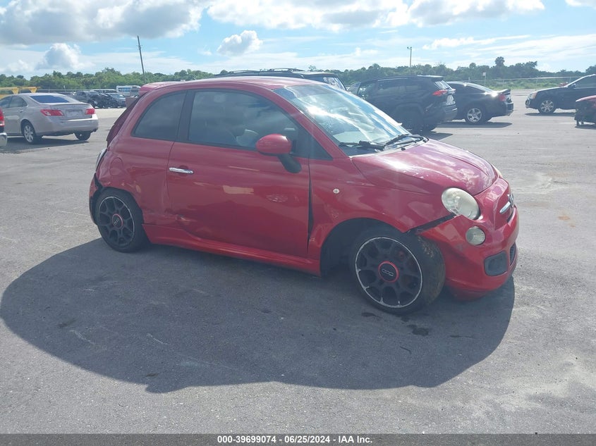 2012 Fiat 500 Sport VIN: 3C3CFFBR9CT363774 Lot: 39699074