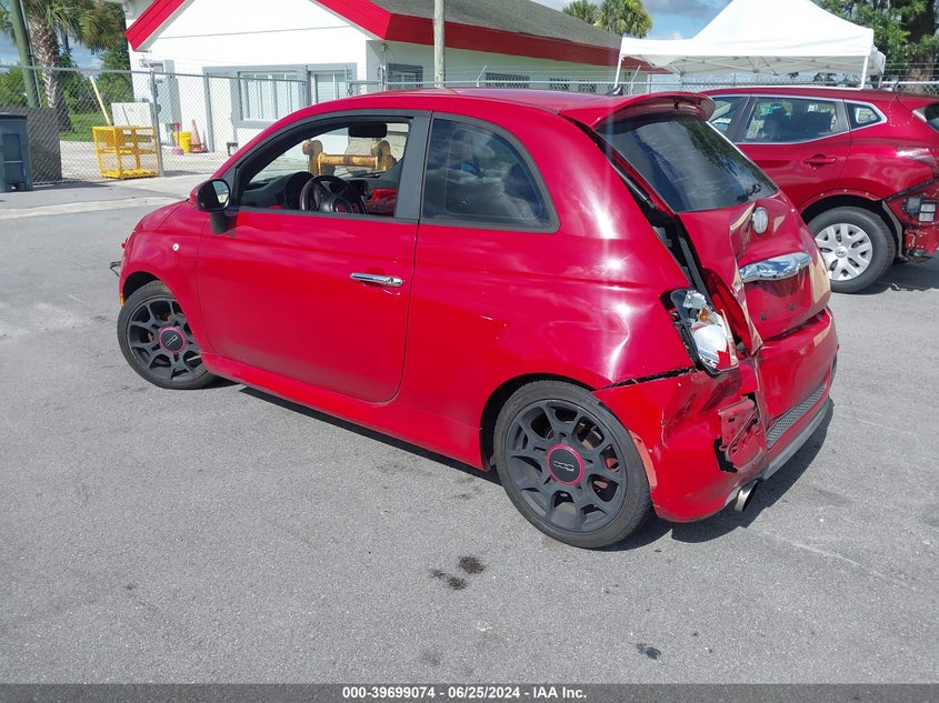 2012 Fiat 500 Sport VIN: 3C3CFFBR9CT363774 Lot: 39699074