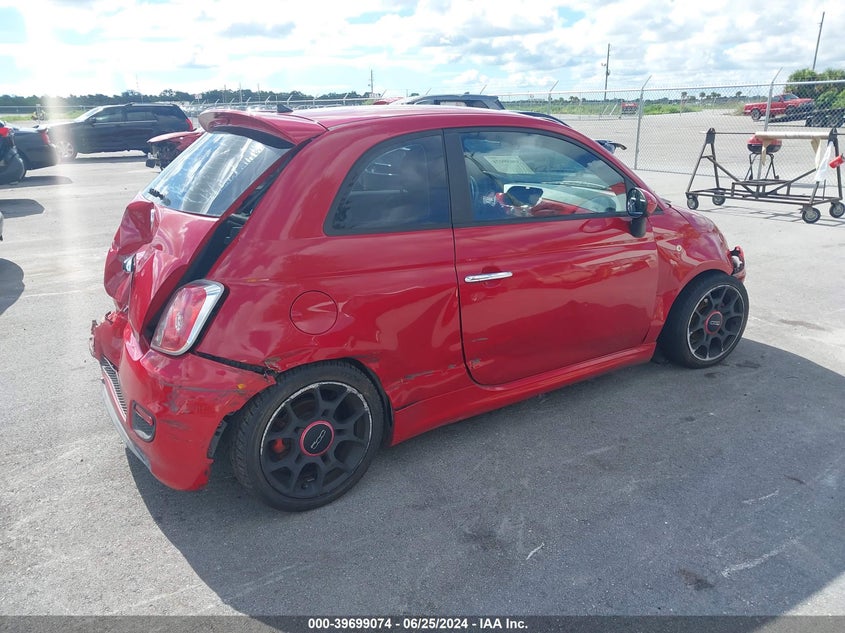 2012 Fiat 500 Sport VIN: 3C3CFFBR9CT363774 Lot: 39699074