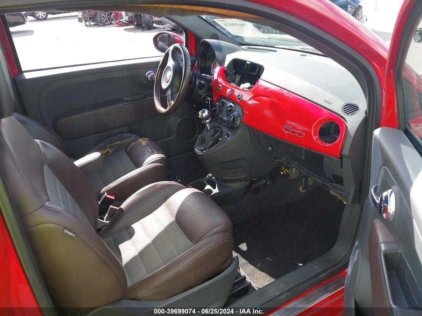 2012 Fiat 500 Sport VIN: 3C3CFFBR9CT363774 Lot: 39699074