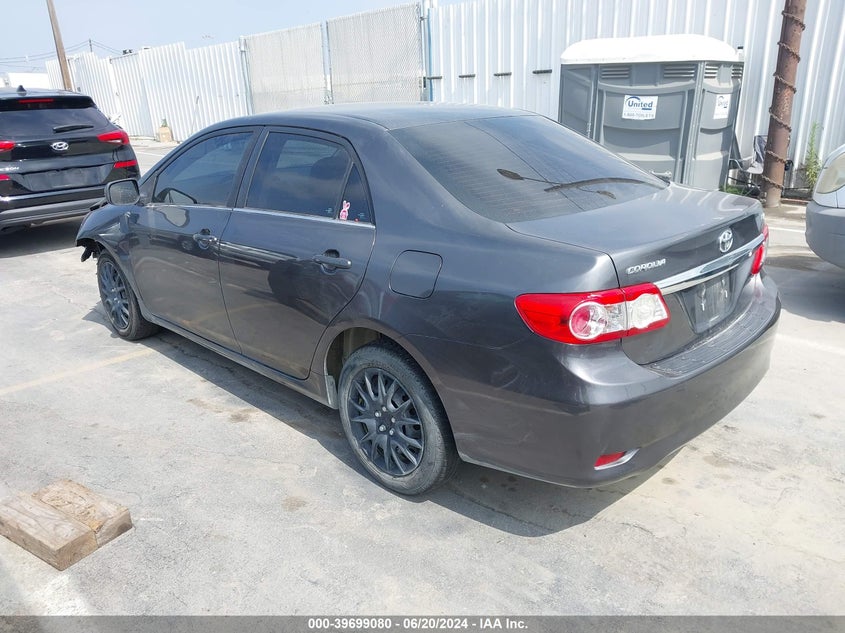 2013 Toyota Corolla S/Le VIN: 5YFBU4EE2DP131452 Lot: 39699080
