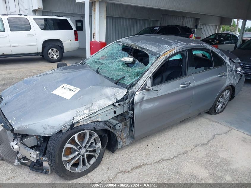 2016 Mercedes-Benz C 300 VIN: 55SWF4JB5GU157565 Lot: 39699084