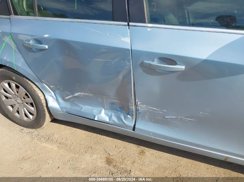 2011 Chevrolet Cruze Lt VIN: 1G1PF5S96B7196227 Lot: 39699105