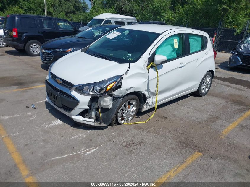 2021 Chevrolet Spark Fwd 1Lt Automatic VIN: KL8CD6SA2MC217329 Lot: 39699116