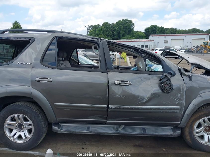 2004 Toyota Sequoia Limited V8 VIN: 5TDZT38A94S233634 Lot: 39699115