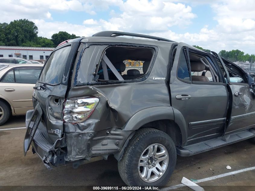 2004 Toyota Sequoia Limited V8 VIN: 5TDZT38A94S233634 Lot: 39699115