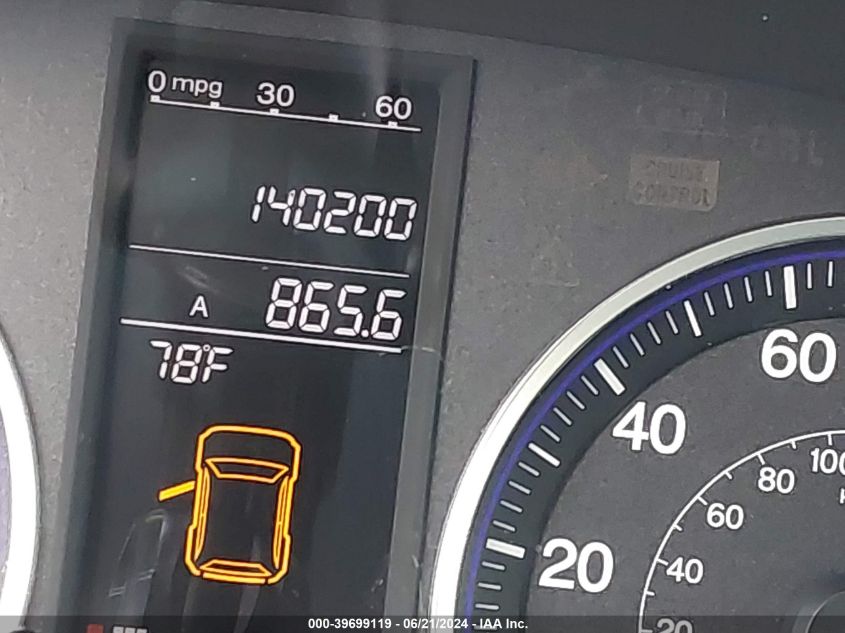 2009 Honda Cr-V Ex VIN: JHLRE38579C001283 Lot: 39699119