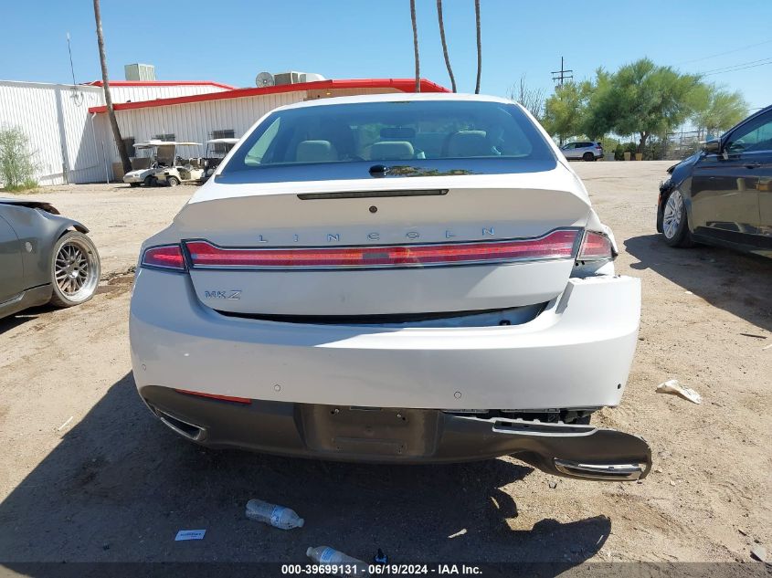 2016 Lincoln Mkz Hybrid VIN: 3LN6L2LU3GR628216 Lot: 39699131