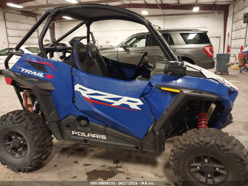 2022 Polaris Rzr Trail S 1000 Premium VIN: 3NSASE997NH415776 Lot: 39699133